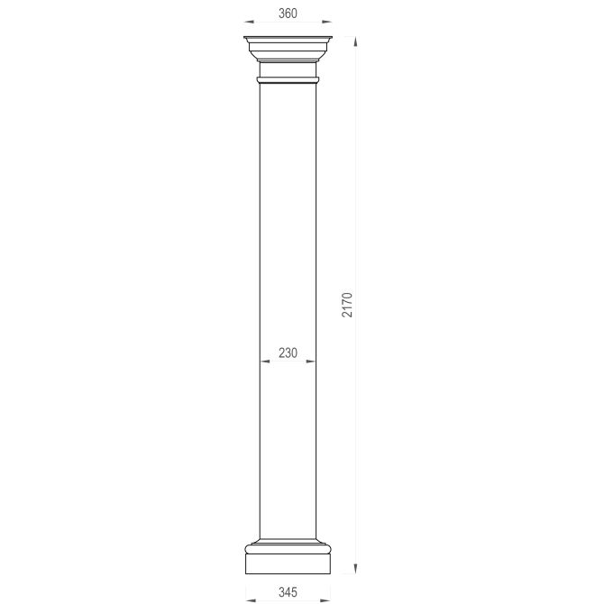 картинка Наличник пилястра FWPT5055F22